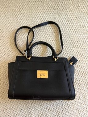 Michael Kors Tina Large Top Zip Satchel crossbody bag